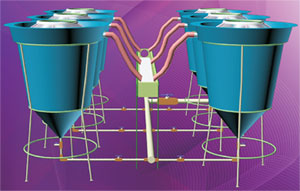 Cross Sectional view of Jar hatchery Cross Sectional view of Jar hatchery