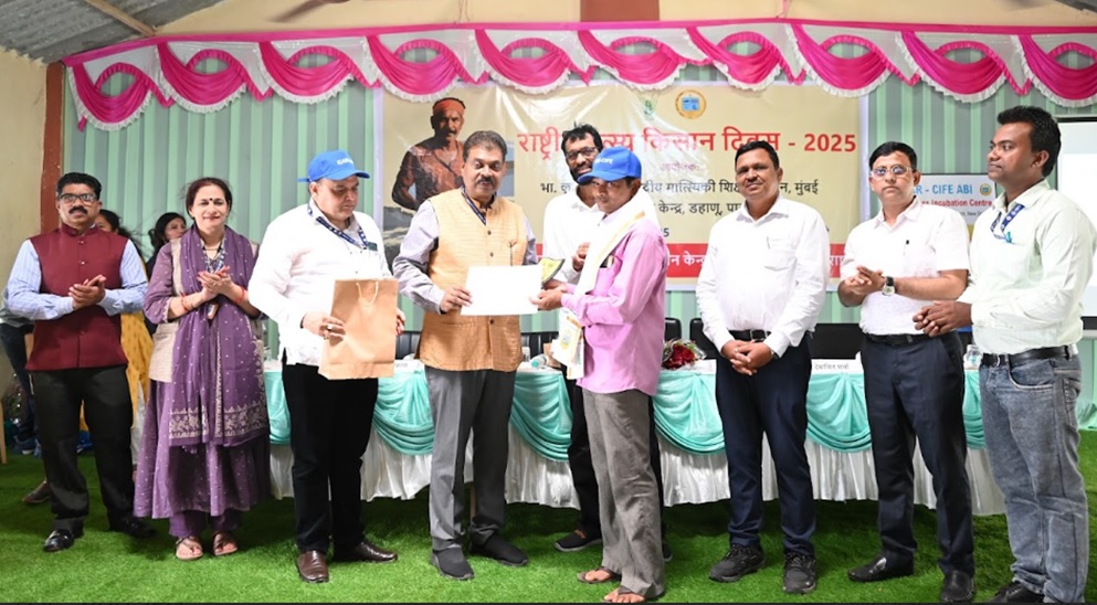 राष्ट्रीय मत्स्य कृषक दिवस 2025 पर रिपोर्ट, आईसीएआर-केंद्रीय मत्स्य… की छवि