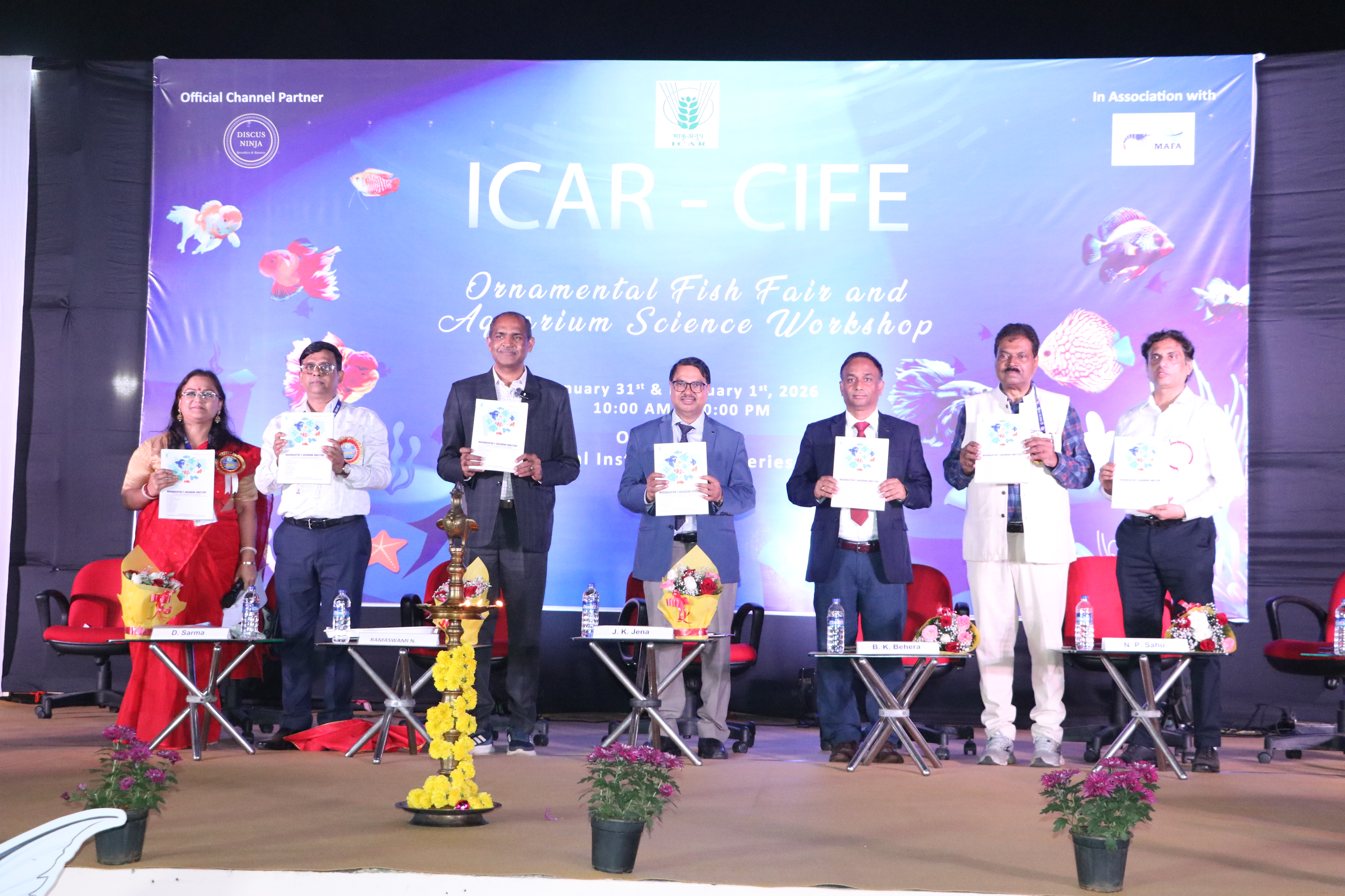 Image of Ornamental Fish Fair and Aquarium Science Workshop organized by ICAR-…