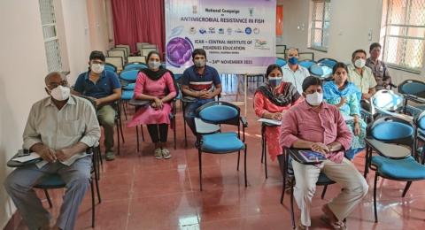 National campaign on antimicrobial resistance in fish in 22 to 24 nov 2021