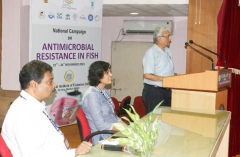 National campaign on antimicrobial resistance in fish in 22 to 24 nov 2021