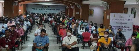 National campaign on antimicrobial resistance in fish in 22 to 24 nov 2021