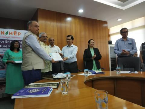 ICAR- CIFE SDP on "Biochar for Enhancing the Aquaculture Productivity” under the aegis NAHEP