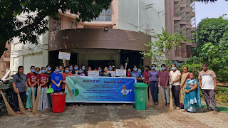 Image of Cleanliness drive in Girls Hostel, New Campus and old campus