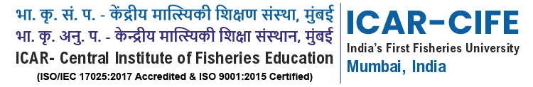 आईसीएआर-केन्द्रीय मत्स्य शिक्षा संस्थान, मुंबई की आधिकारिक वेबसाइट